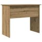 Preview: Schreibtisch Artisan-Eiche 90x50x74 cm Holzwerkstoff