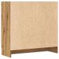 Preview: Bücherschrank Artisan-Eiche 82,5x30,5x80 cm Holzwerkstoff