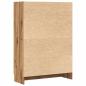 Preview: Bücherschrank Artisan-Eiche 82,5x30,5x115 cm Holzwerkstoff