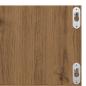 Preview: CD-Wandregal Artisan-Eiche 75x18x18 cm Holzwerkstoff