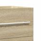 Preview: Waschbeckenunterschrank Sonoma-Eiche 100x38,5x48 cm