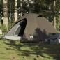 Preview: ARDEBO.de - Kuppel-Campingzelt 3 Personen Braun Wasserdicht