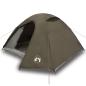 Preview: Kuppel-Campingzelt 3 Personen Braun Wasserdicht