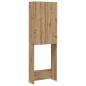 Preview: Waschmaschinenschrank Artisan-Eiche 64x25,5x190 cm