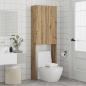 Preview: Waschmaschinenschrank Artisan-Eiche 64x25,5x190 cm