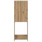 Preview: Waschmaschinenschrank Artisan-Eiche 64x25,5x190 cm