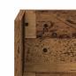Preview: Wandregale 2 Stk. Altholz-Optik 75x16,5x16,5 cm Holzwerkstoff