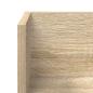Preview: Wandregale 2 Stk. Sonoma-Eiche 75x16,5x16,5 cm Holzwerkstoff