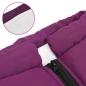 Preview: Hundemantel mit Geschirr Wasserdicht Reflektierend Lila 3XL