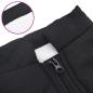 Preview: Hundemantel mit Geschirr Wasserdicht Reflektierend Schwarz XL