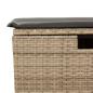 Preview: 8-tlg. Garten-Sofagarnitur mit Kissen Beige Poly Rattan