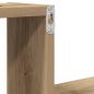 Preview: Wandregale 2 Stk. Artisan-Eiche 100x15x20 cm Holzwerkstoff