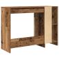 Preview: Schreibtisch Altholz-Optik 102,5x35x75 cm Holzwerkstoff