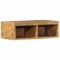 Preview: ARDEBO.de - TV-Wandschrank 60x30x19 cm Raues Mangoholz