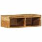 Preview: TV-Wandschrank 60x30x19 cm Raues Mangoholz