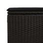 Preview: 6-tlg. Garten-Sofagarnitur mit Kissen Schwarz Poly Rattan