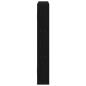 Preview: Wandregal Schwarz 43x9x60 cm Holzwerkstoff