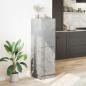 Preview: Küchenschrank Betongrau 38x41,5x131,5 cm Holzwerkstoff
