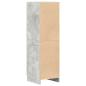 Preview: Küchenschrank Betongrau 38x41,5x131,5 cm Holzwerkstoff