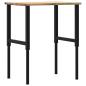 Preview: Werkbank 80x60x(71,5-98) cm Massivholz Eiche