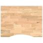 Preview: Werkbank 80x60x(71,5-98) cm Massivholz Eiche