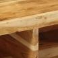 Preview: TV-Wandschrank 80x30x19 cm Massivholz Akazie