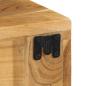 Preview: TV-Wandschrank 80x30x19 cm Massivholz Akazie