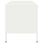 Preview: TV-Schrank Weiß 101,5x39x43,5 cm Kaltgewalzter Stahl