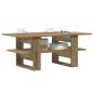 Preview: ARDEBO.de - Couchtisch Artisan-Eiche 102x55x42 cm Holzwerkstoff