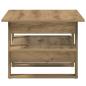 Preview: Couchtisch Artisan-Eiche 102x55x42 cm Holzwerkstoff