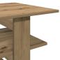 Preview: Couchtisch Artisan-Eiche 102x55x42 cm Holzwerkstoff