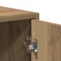 Preview: Badschrank Artisan-Eiche 30x30x183,5 cm Holzwerkstoff