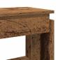 Preview: Konsolentisch Altholz-Optik 80x30x80 cm Holzwerkstoff