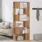 Preview: Bücherregal/Raumteiler Artisan-Eiche 80x24x186 cm