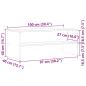 Preview: TV-Regal Artisan-Eiche 100x40x40 cm Holzwerkstoff