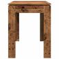 Preview: Esstisch Altholz-Optik 120x60x76 cm Holzwerkstoff