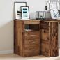 Preview: ARDEBO.de - Schubladenschrank Altholz-Optik 40x50x76 cm Holzwerkstoff
