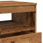 Preview: Schubladenschrank Altholz-Optik 40x50x76 cm Holzwerkstoff