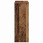 Preview: Wandregal Altholz-Optik 45x16x45 cm Holzwerkstoff