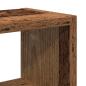 Preview: Wandregal Altholz-Optik 45x16x45 cm Holzwerkstoff
