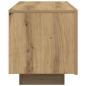 Preview: TV-Schrank mit LED-Leuchten Artisan-Eiche 100x35x40 cm