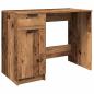 Preview: Schreibtisch Altholz-Optik 100x50x75 cm Holzwerkstoff