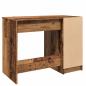Preview: Schreibtisch Altholz-Optik 100x50x75 cm Holzwerkstoff