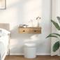 Preview: Wandregal mit Schubladen Artisan-Eiche 60x25x15cm Holzwerkstoff