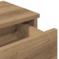 Preview: Wandregal mit Schubladen Artisan-Eiche 60x25x15cm Holzwerkstoff