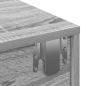 Preview: Wandregal mit Schubladen Grau Sonoma 80x33x17 cm Holzwerkstoff