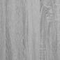 Preview: Wandregal mit Schubladen Grau Sonoma 80x33x17 cm Holzwerkstoff
