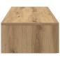 Preview: Wandregal mit Schubladen Artisan-Eiche 100x36x19 cm