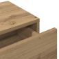 Preview: Wandregal mit Schubladen Artisan-Eiche 100x36x19 cm