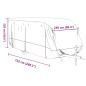 Preview: Schutzhülle für Wohnwagen Grau 732x250x220 cm Vliesstoff